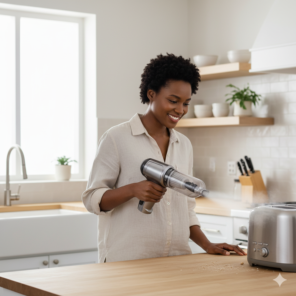 Aspirateur-Souffleur 2 en 1 Aspirez, Soufflez; un seul appareil pour tout gardez propre