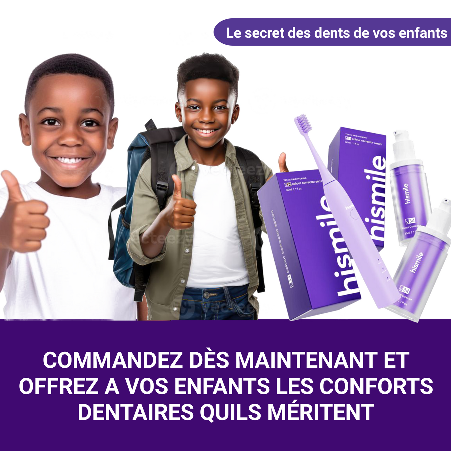 HISMILE - Obtiens des dents éclatantes sans douleurs et maladies pour un sourire irrésistible