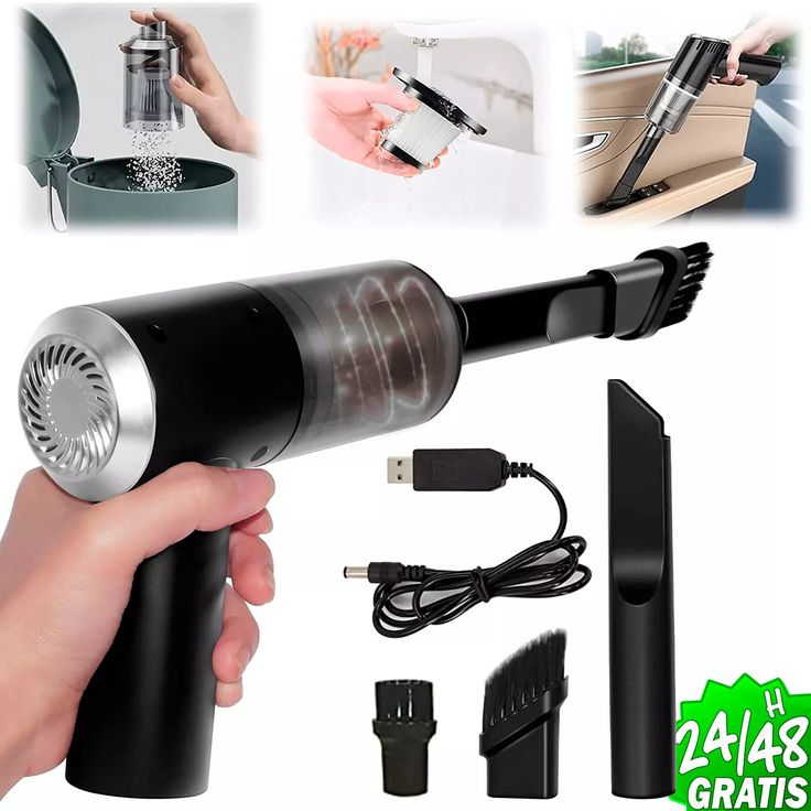 Aspirateur-Souffleur 2 en 1 Aspirez, Soufflez; un seul appareil pour tout gardez propre